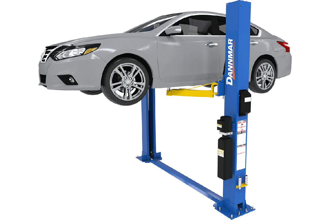 D2-8F FLOORPLATE TWO-POST LIFT
