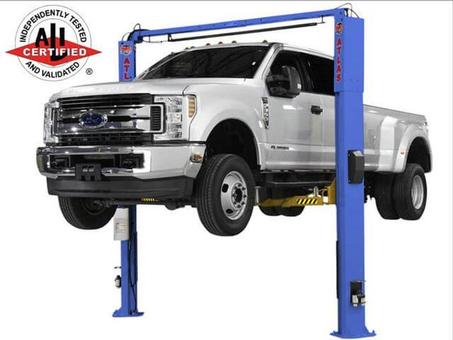 ATLAS Platinum PVL-10 ALI Certified 10,000 Lbs. Symmetric/Asymmetric Adjustable Height 2 Post Overhead Car Lift