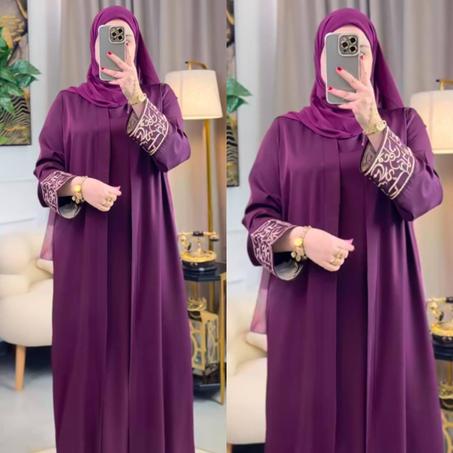 عباية دو بياس أنيقة وعصرية