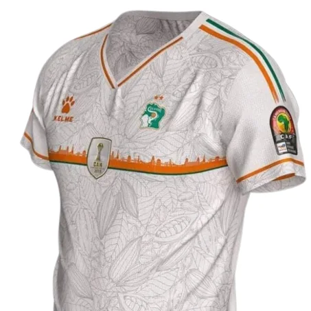 [BLANC] Maillot KELME de Côte d'Ivoire