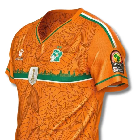 [ORANGE] Maillot Original KELME de Côte d'Ivoire