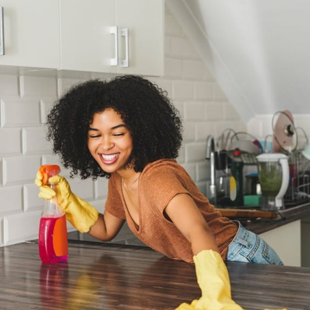 تنظيف المطبخ