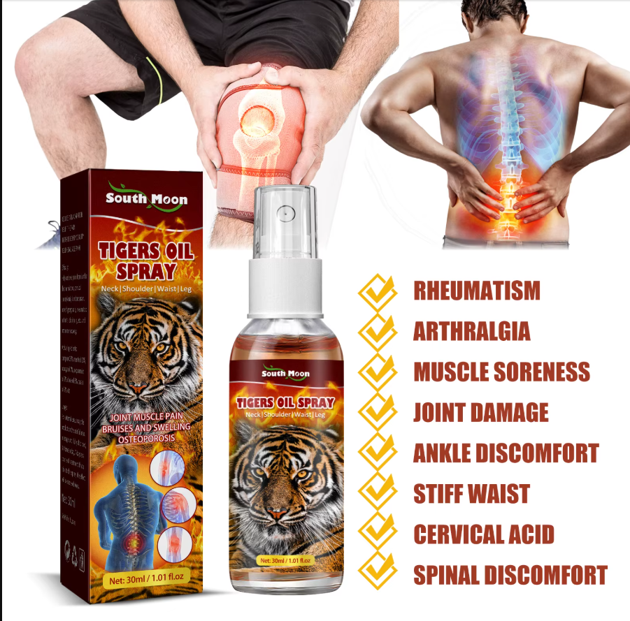 Tiger Oil Spray For Pain Relief