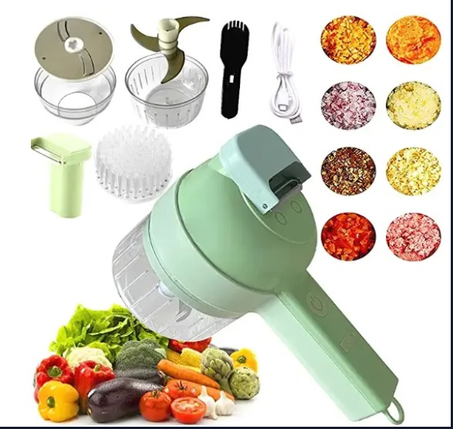 4 in 1 Handheld Electric Vegetable Slicer Sethyu