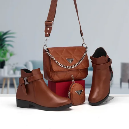 طقم صاك مع لبّوط👝👢