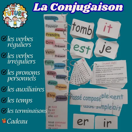 Pack éducatif de conjugaison pour enfants