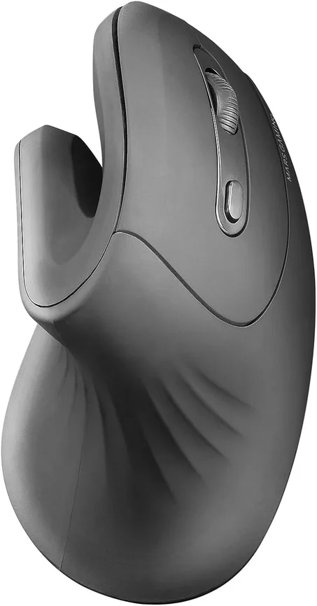 MARSGAMING Mars Gaming MMW-ERGOPRO Nero, Mouse Ergonomico Verticale Senza Fili,