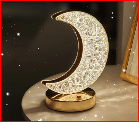 crystal table lamp