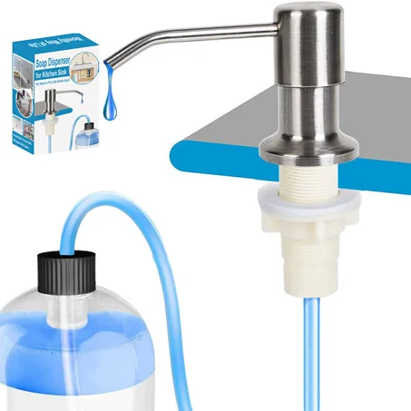 موزّع سائل التنظيف الذكي للمغسلة 🧼