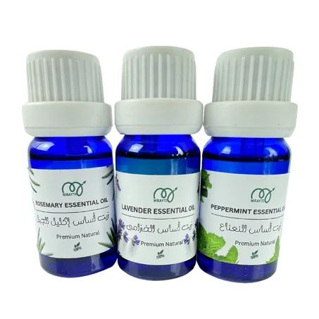 باك 3 زيوت أساسية للعناية الشاملة