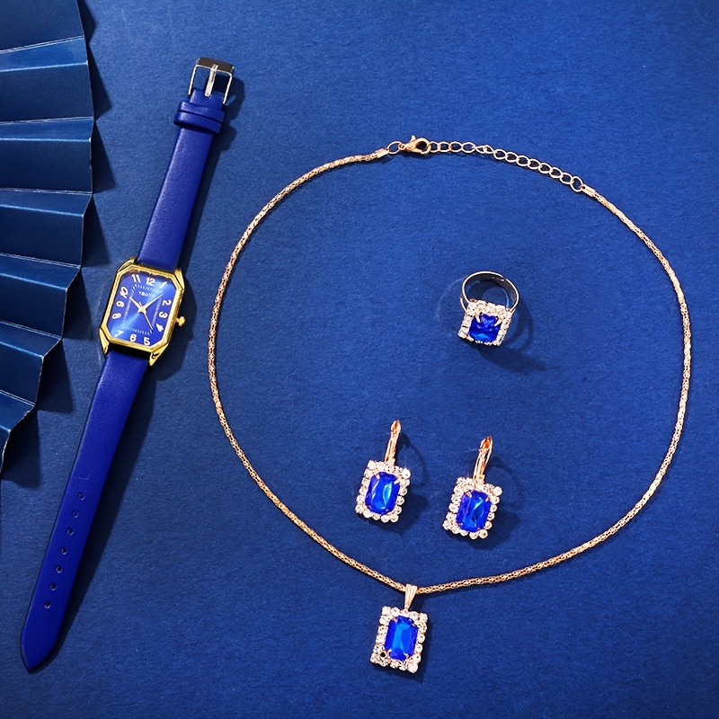 Ensemble Montre et Bijoux Luxe Femme