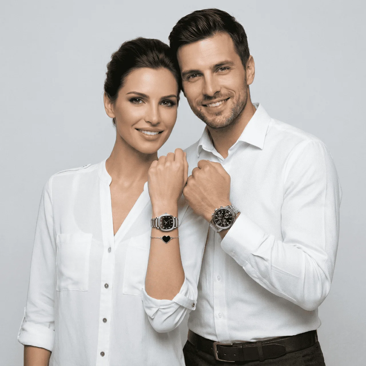 Duo Montres & Bracelets Duamor – L’amour capturé dans le temps. GN