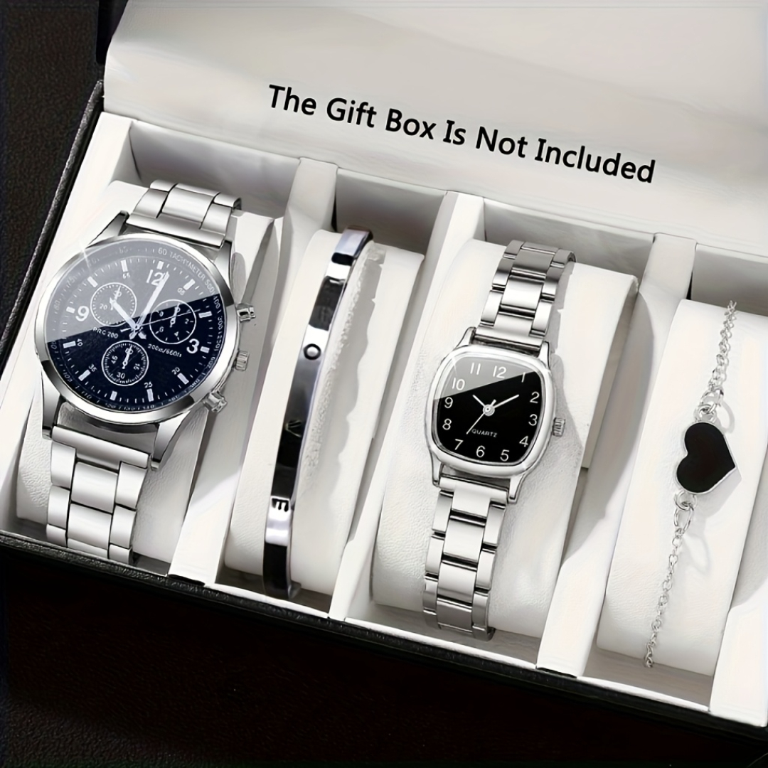 Duo Montres & Bracelets Duamor – L’amour capturé dans le temps. GN