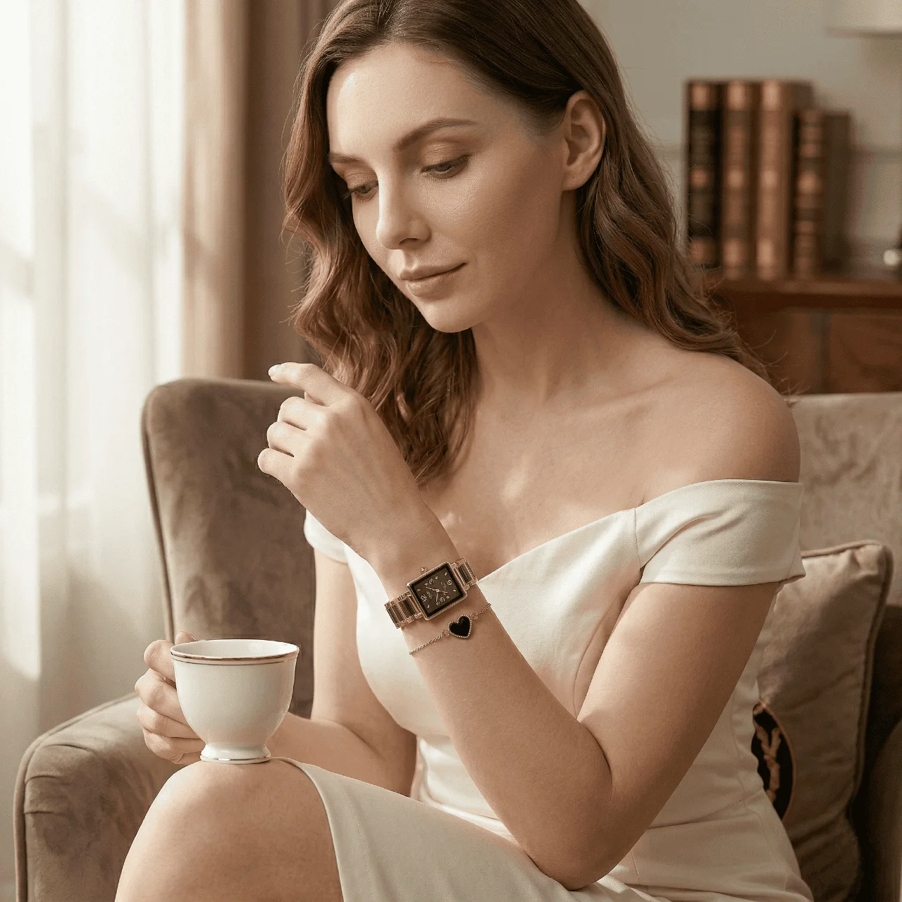 Royauté à Deux – Montre & Bijoux GLORY GU