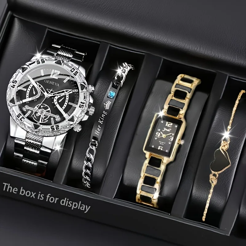 Royauté à Deux – Montre & Bijoux GLORY GU