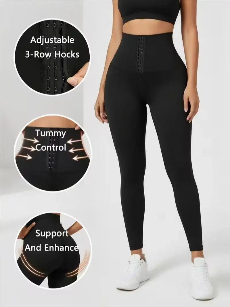 CurveFit — Legging Sculptant Taille Haute · Ventre Plat & Effet Push-Up
