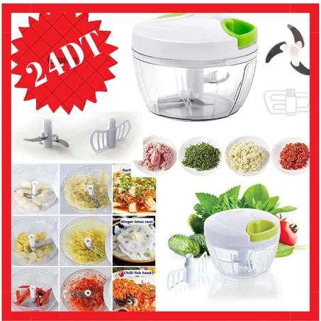 Mini Hachoir Et Fouet Avec Double Lame