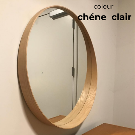 Mirroir  classic en bois chéne