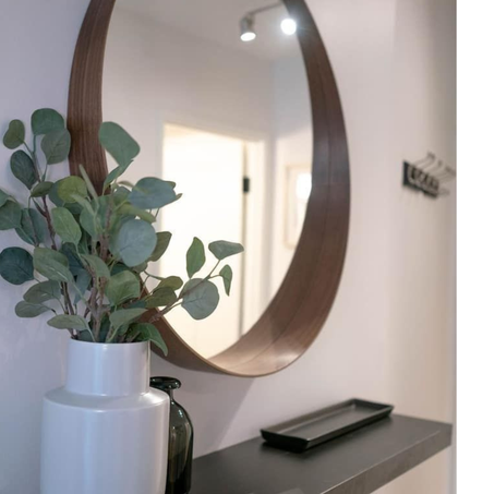 Mirroir  classic en bois chéne