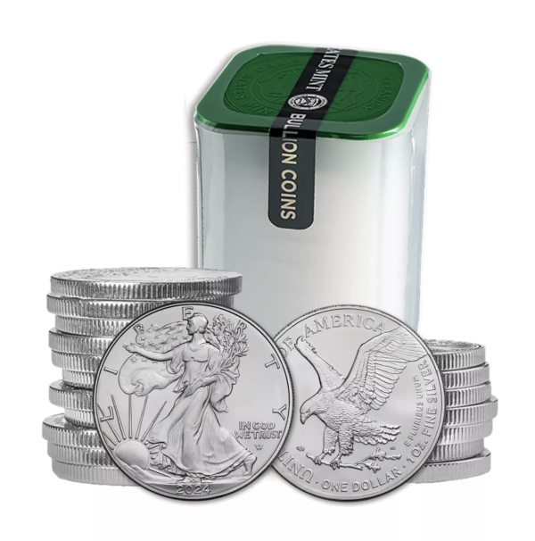 2024 American Coin Eagle Silver Uncirculated 9.999 ( pack of 20 )