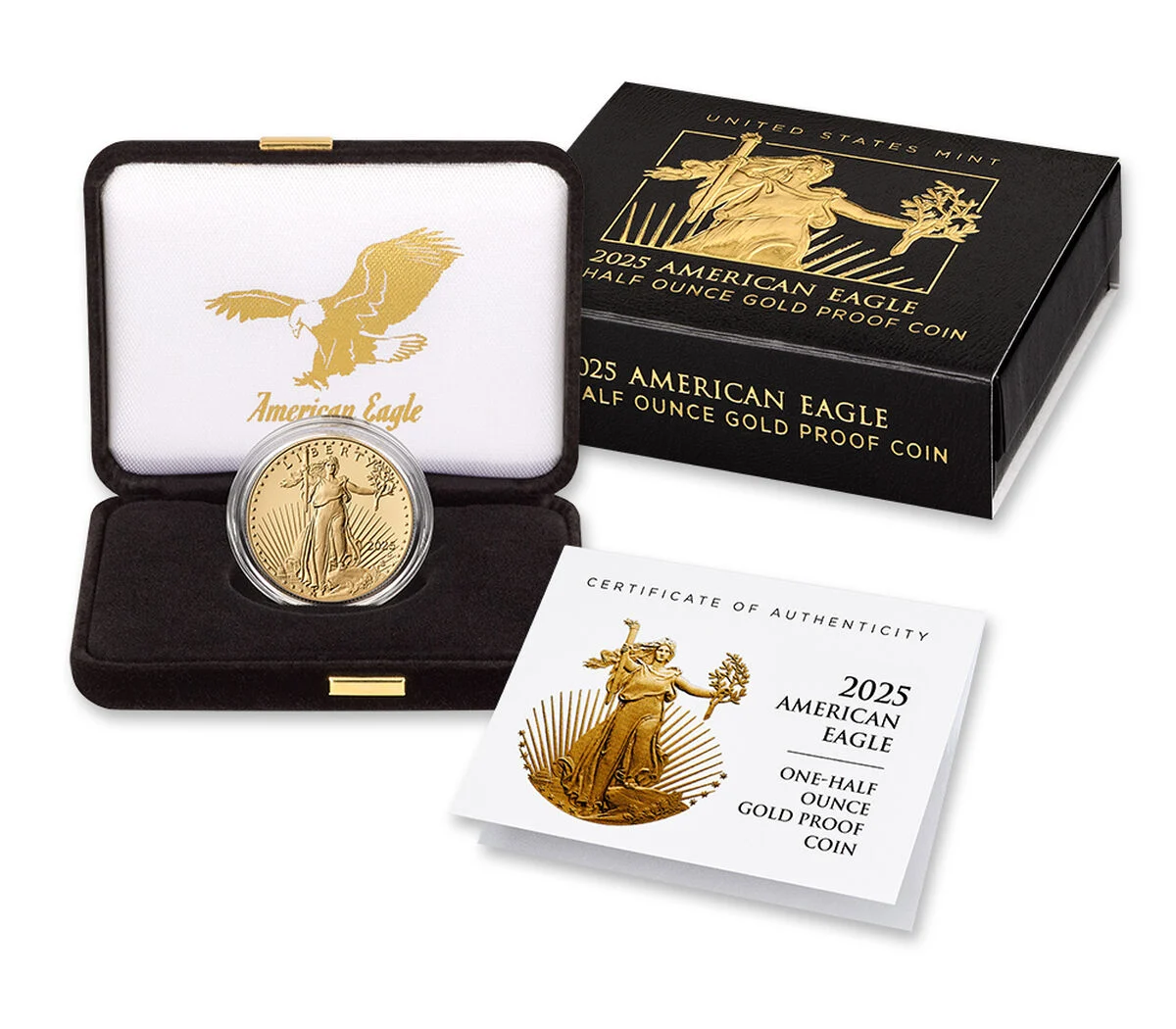 American Eagle 2025 One-Half Ounce Gold Proof Coin