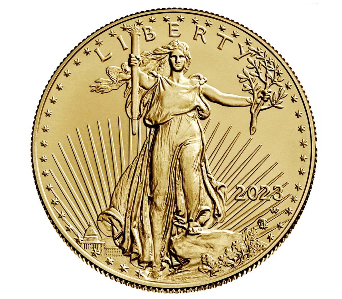 American Eagle 2023 One Ounce Gold Uncirculated Coin