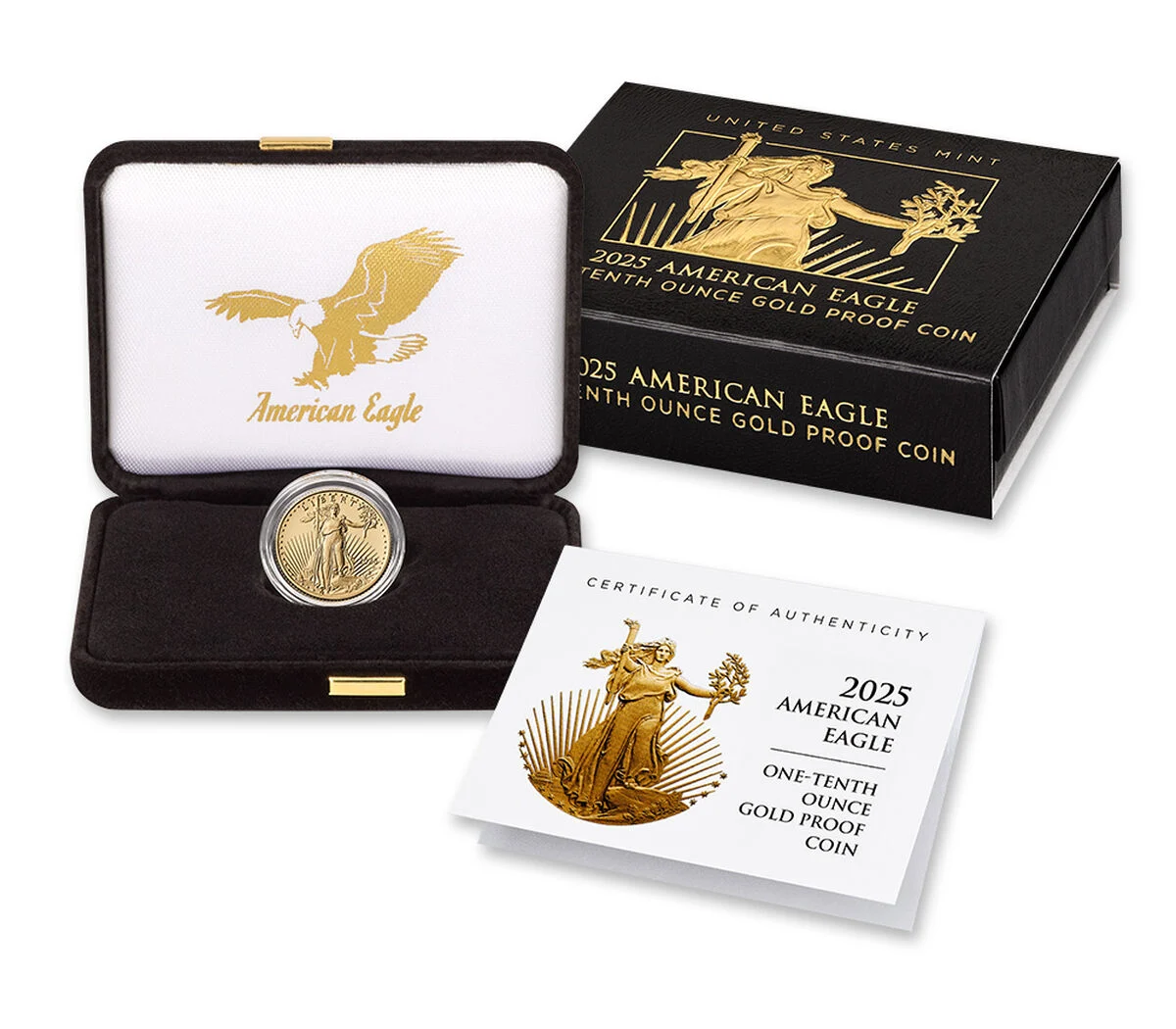 American Eagle 2025 One-Tenth Ounce Gold Proof Coin
