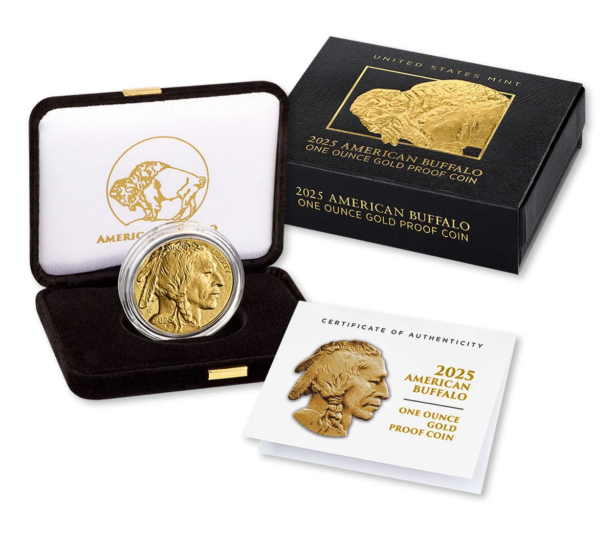 American Buffalo 2025 One Ounce Gold Proof Coin