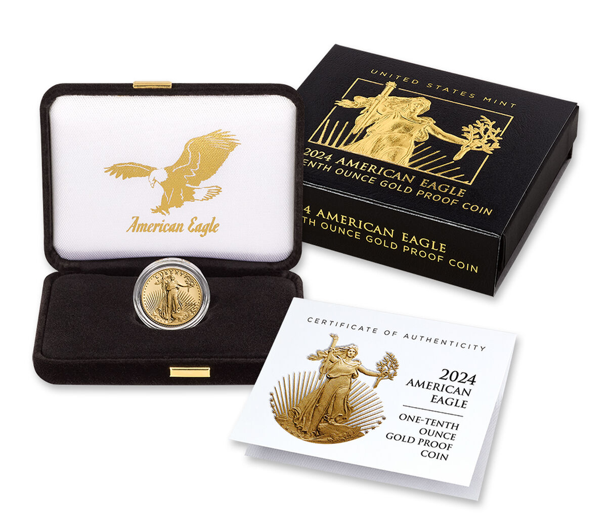 American Eagle 2024 One-Tenth Ounce Gold Proof Coin