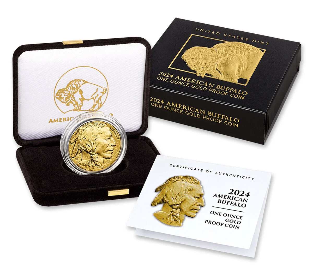 American Buffalo 2024 One Ounce Gold Proof Coin