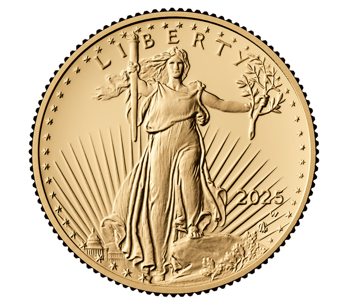American Eagle 2025 One-Quarter Ounce Gold Proof Coin