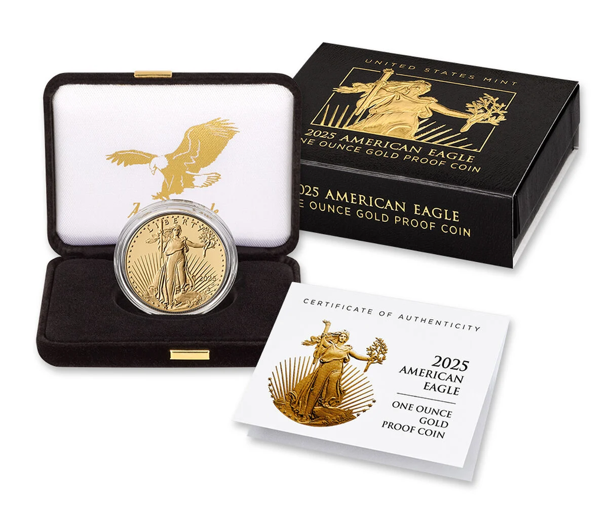 American Eagle 2025 One Ounce Gold Proof Coin