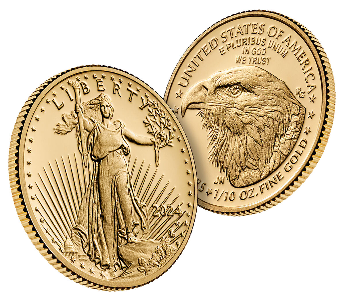 American Eagle 2024 One-Tenth Ounce Gold Proof Coin