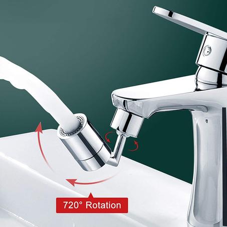 رأس الصنبور الدوار 720° + توصيل مجاني لحد باب البيت والدفع عند الاستلام