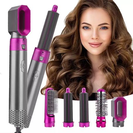 SÈCHE-CHEVEUX BROSSE ET VOLUMISEUR 5 EN 1