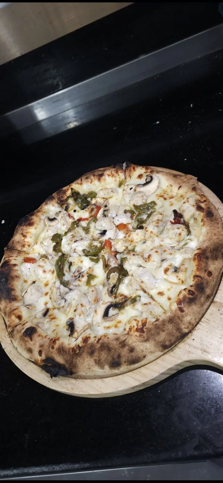 PIZZA POULET MEXICAINE
