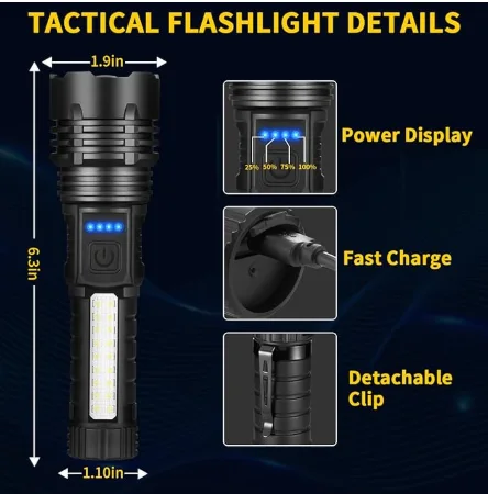 مصباح LED قوي يضيء لك الطريق في أي مكان