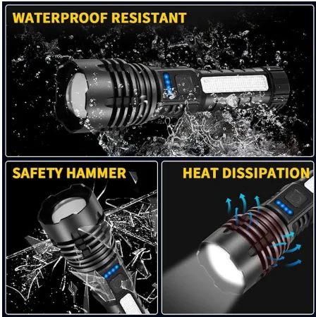 مصباح LED قوي يضيء لك الطريق في أي مكان