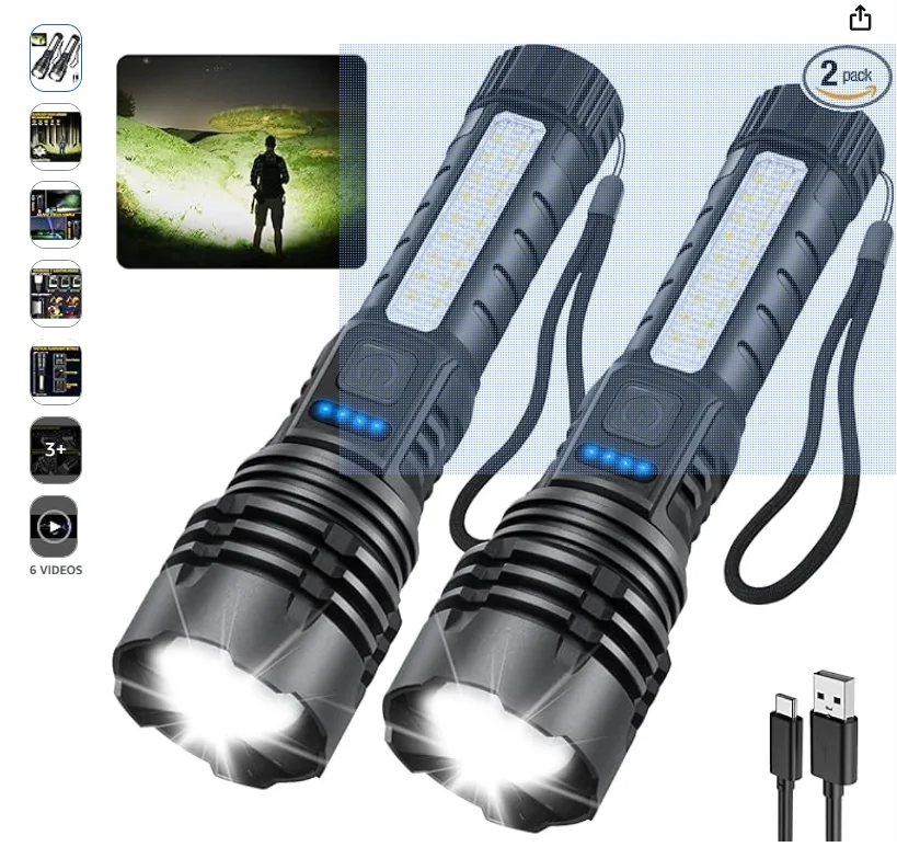 مصباح LED قوي يضيء لك الطريق في أي مكان