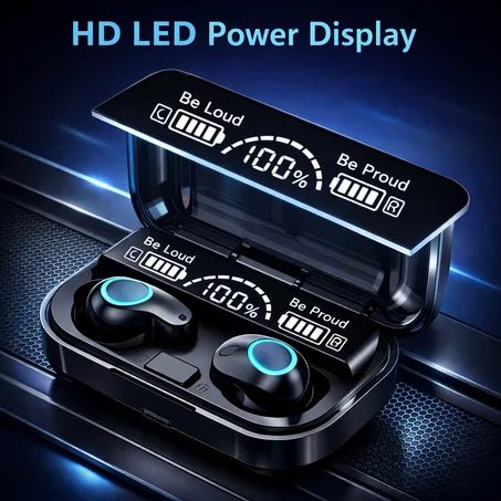 Waterproof 3D Touch Headphones