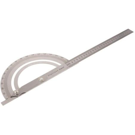 منقلة قياس الزوايا 30سم 180°