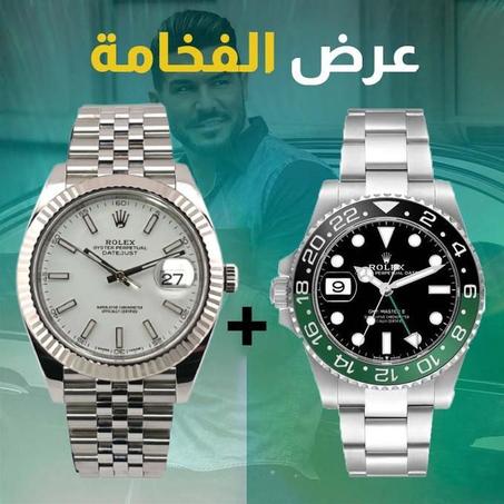 Rolex GMT-Master II + Rolex datejust all silver