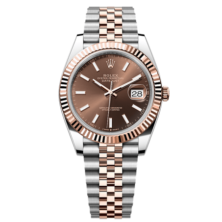 Rolex Datejust Brown silver - 41mm