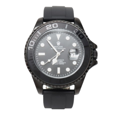 ساعة رولكس يخت ماستر - أسود  - 41  mm