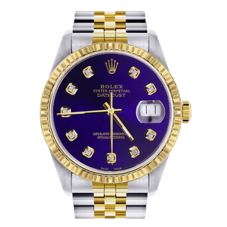 ساعة رولكس اويستر مينا كحلي - 36mm