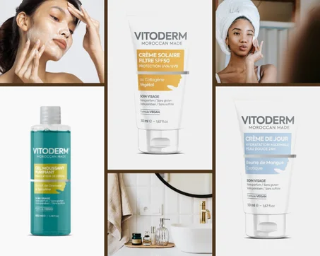 UN PACK : CREME HYDRATANTE + CREME SOLAIRE + GEL MOUSSANT