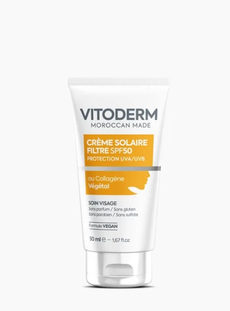 CREME SOLAIRE: AU COLLAGENE VEGETAL 50 ML