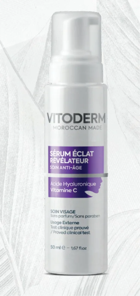 SERUM ECLAT & ANTI-AGE : ACIDE HYALURONIQUE & VITAMINE C 50 ML