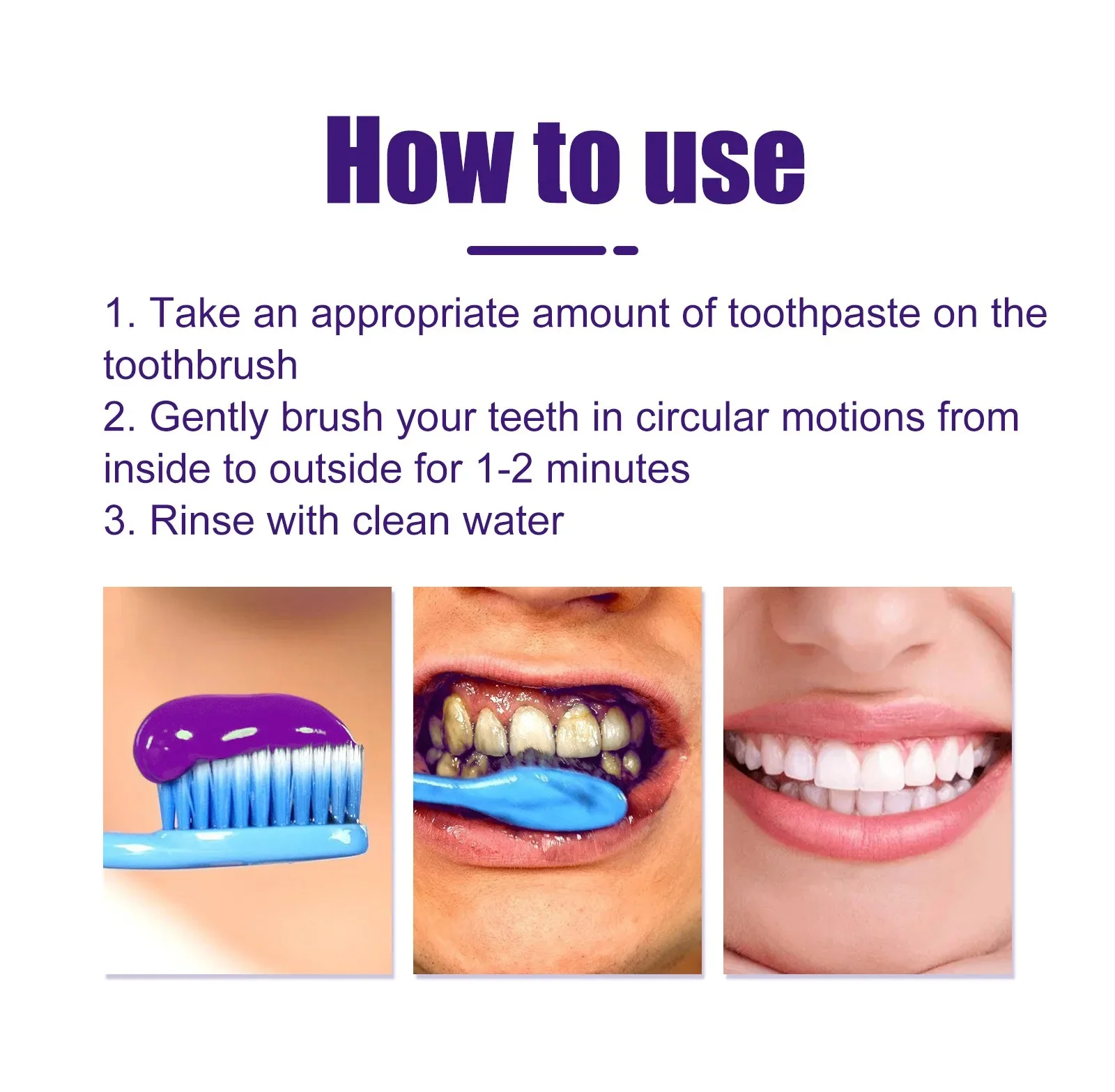 Purple Toothpaste