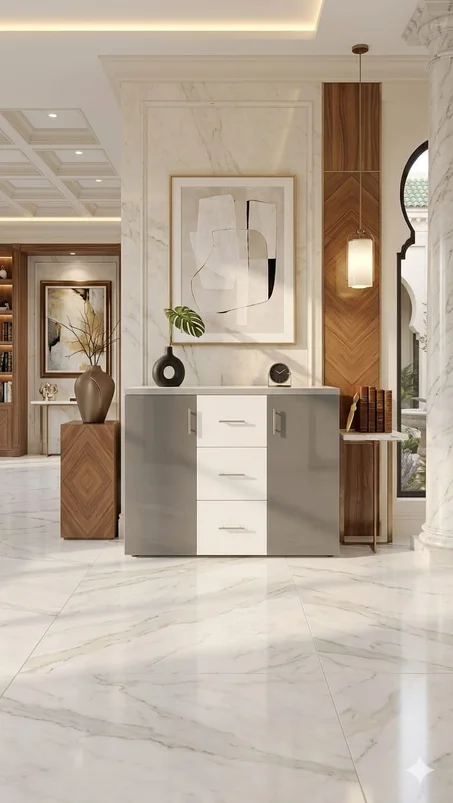 BUFFET GRIS MDF